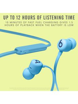 Beats Flex Wireless Bluetooth In-Ear Headphones with Mic/Remote - view 2, Flame Blue