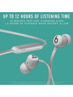 Beats Flex Wireless Bluetooth In-Ear Headphones with Mic/Remote - view 2, Smoke Grey