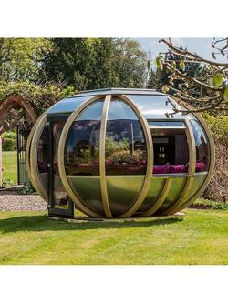 Ornate Garden Medium Garden Summerhouse Pod, Natural/Multi