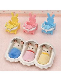 Sylvanian Families Triplets Care Set, Multi
