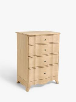 John Lewis Louis 4 Drawer Chest, Oak, Oak