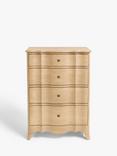 John Lewis Louis 4 Drawer Chest, Oak