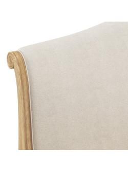 John Lewis Louis Bed Frame, Super King Size, Oak - view 2, Oak