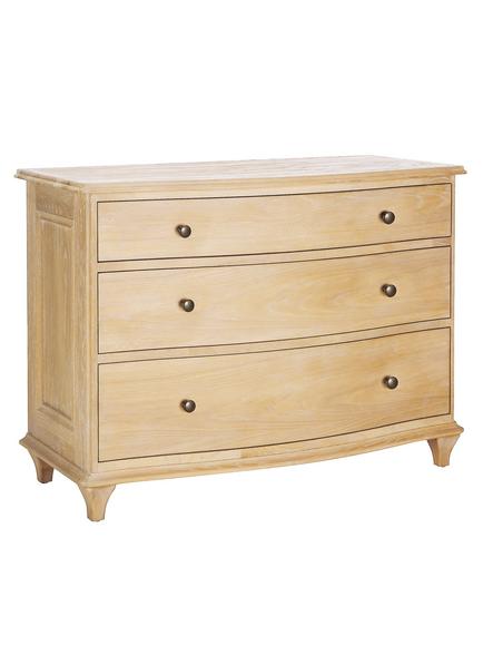 John Lewis Louis 3 Drawer Chest, Oak