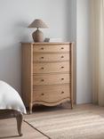 John Lewis Louis 5 Drawer Chest, Oak