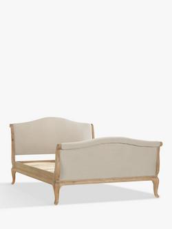 John Lewis Louis High End Sleigh Bed Frame, Super King Size, Oak, Oak