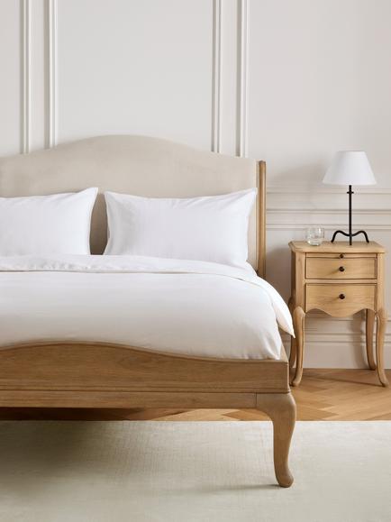 John Lewis Louis Bed Frame, Double - view 2, Oak