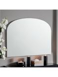 Yearn Wood Framed Overmantle Wall Mirror, 70 x 92cm