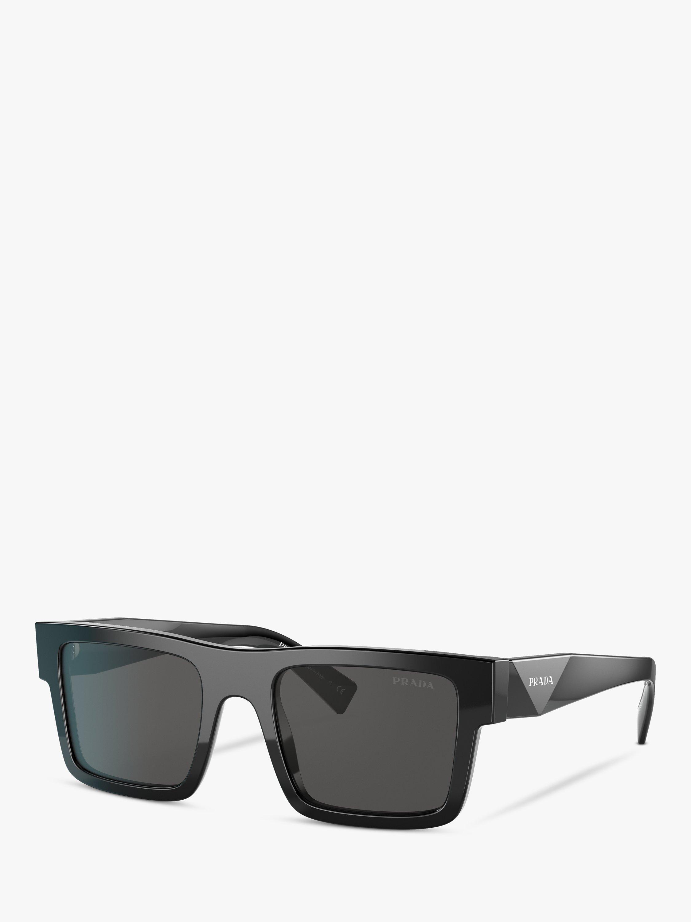 Prada men's square sunglasses hotsell