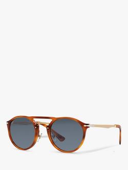 Persol PO3264S Unisex Phantos Sunglasses, Terra Di Siena, Terra Di Siena