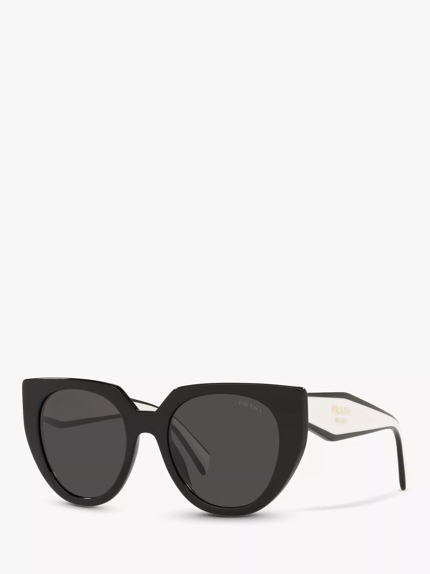 Authentic Prada Black and Gold Cat Eye Sunglasses online