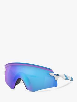 Oakley OO9471 Men's Encoder Prizm Sunglasses - view 2, Polished White/Sapphire