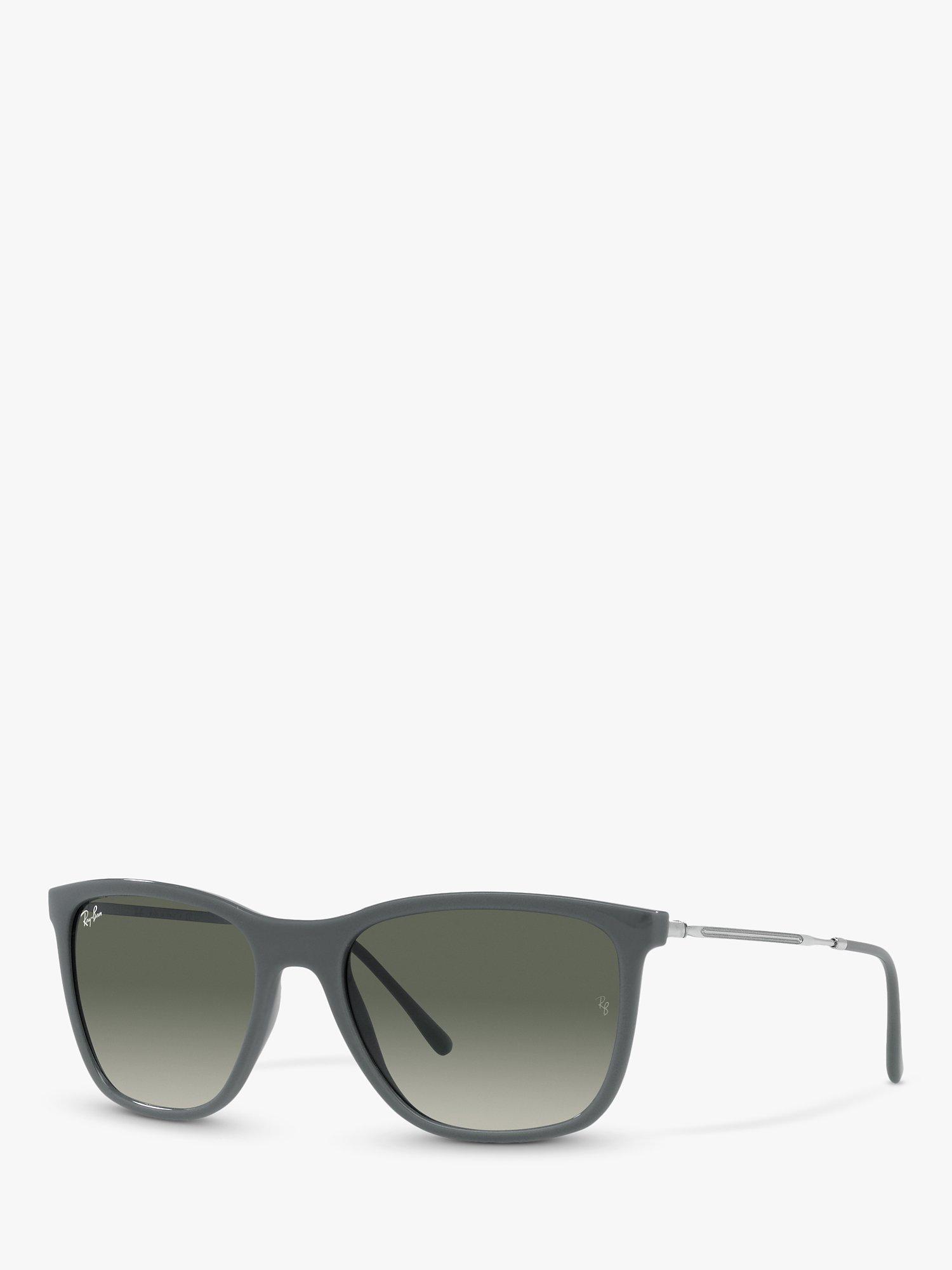 Ray-Ban RB4344 Unisex Square Sunglasses, Grey