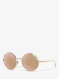 BVLGARI BV6159 Women's Round Sunglasses