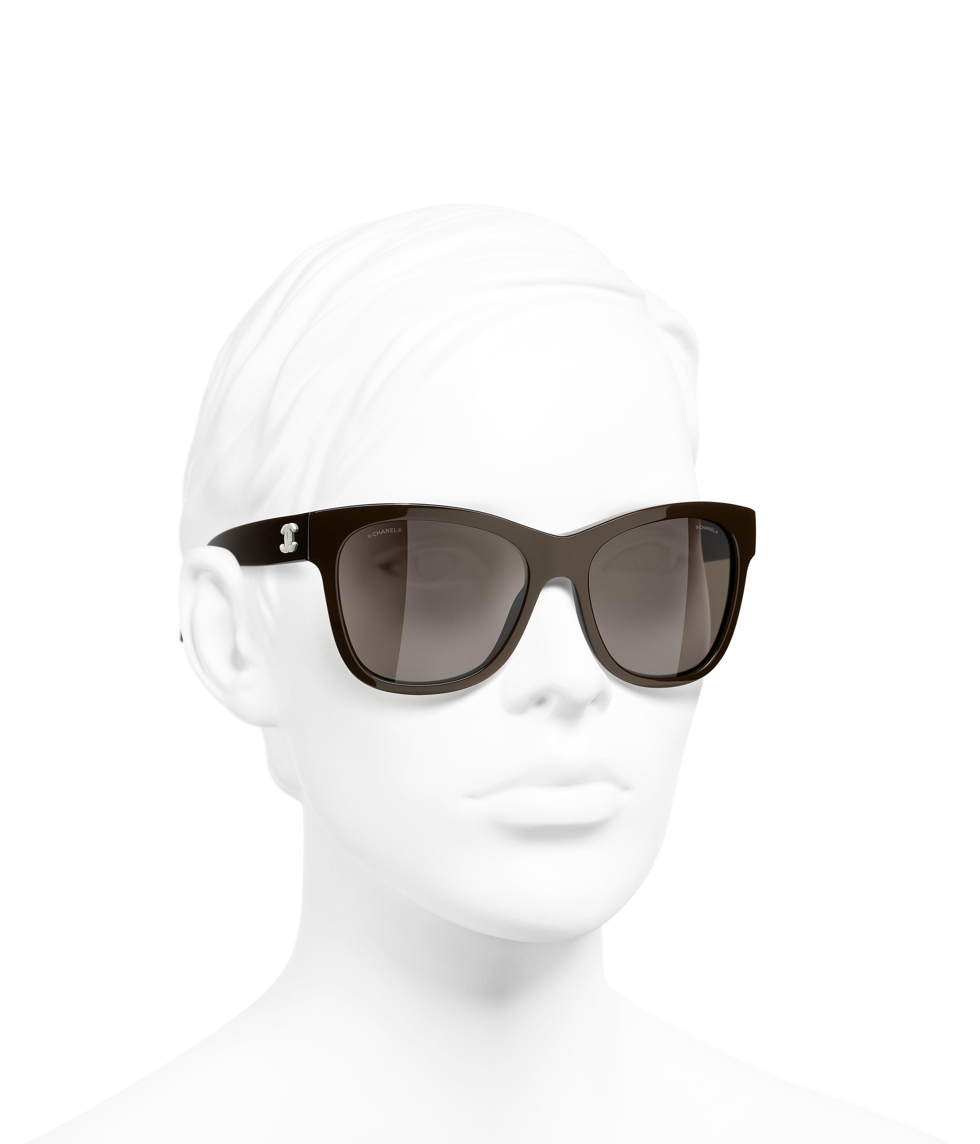 CHANEL Square Sunglasses CH5380 Brown