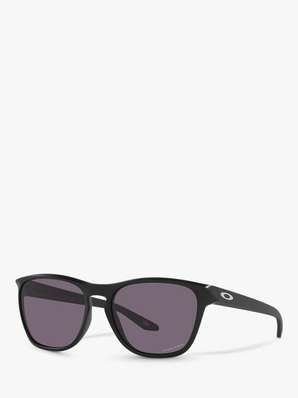 Oakley OO9479 Men's Manorburn Prizm Square Sunglasses, Matte Black/Grey