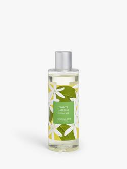 John Lewis White Jasmine Diffuser Refill, 250ml, Multi