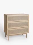 John Lewis Rattan 3 Drawer Chest