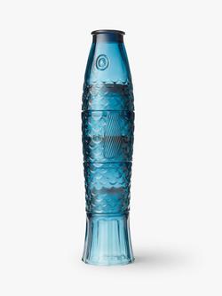 John Lewis Fish Stacking Glass Tumblers, Set of 4, Teal