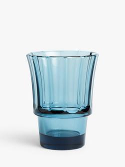 John Lewis Fish Stacking Glass Tumblers, Set of 4 - view 2, Teal