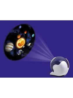 Brainstorm Night Sky Moonlight Room Projector - view 2, White/Blue