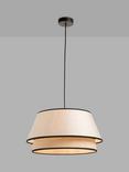 John Lewis ANYDAY Two-Tier Ceiling Light, Natural