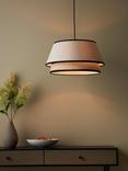 John Lewis Two-Tier Ceiling Light, Natural