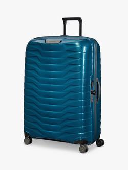 Samsonite Proxis 4-Wheel 81cm Large Suitcase, Petrol Blue