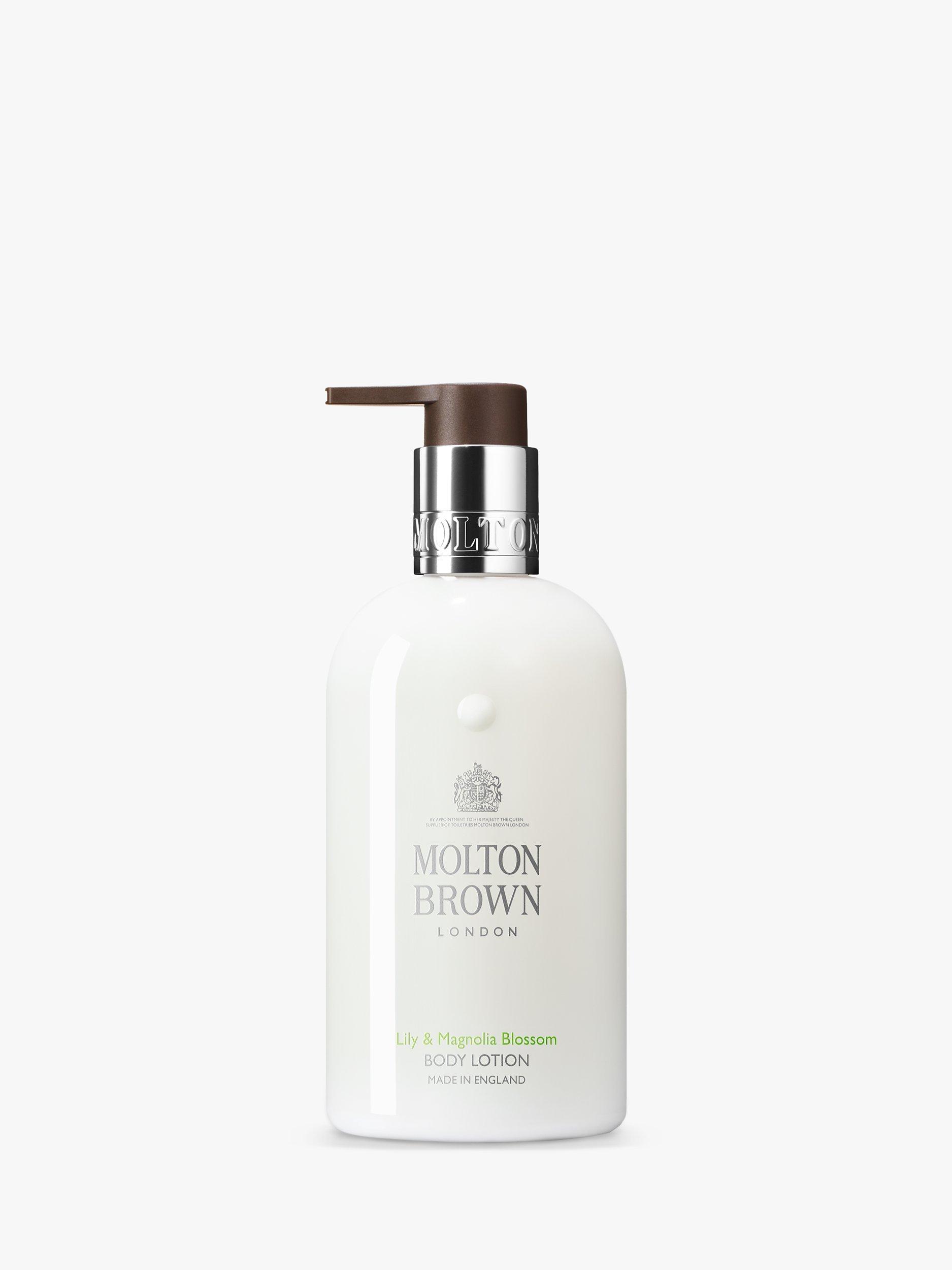 Product image 1 of 3, which shows Molton Brown Lily & Magnolia Blossom Body Lotion, 300ml