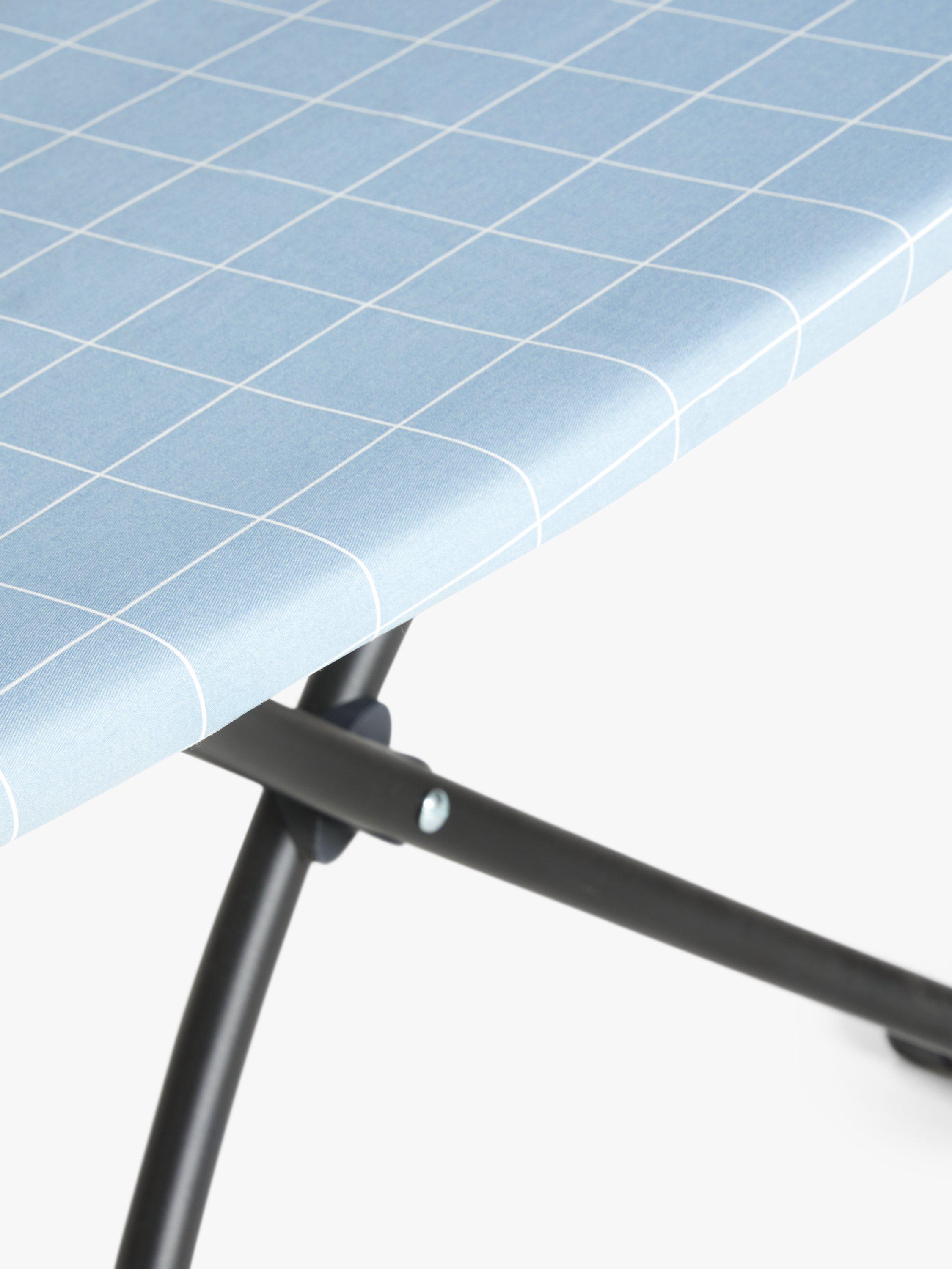 John Lewis Blue Check Ironing Board Cover