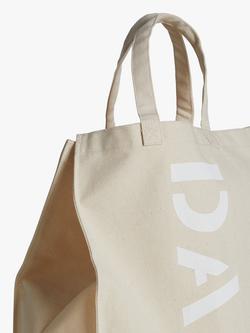 John Lewis Laundry Totes, Set of 2 - view 2, Natural