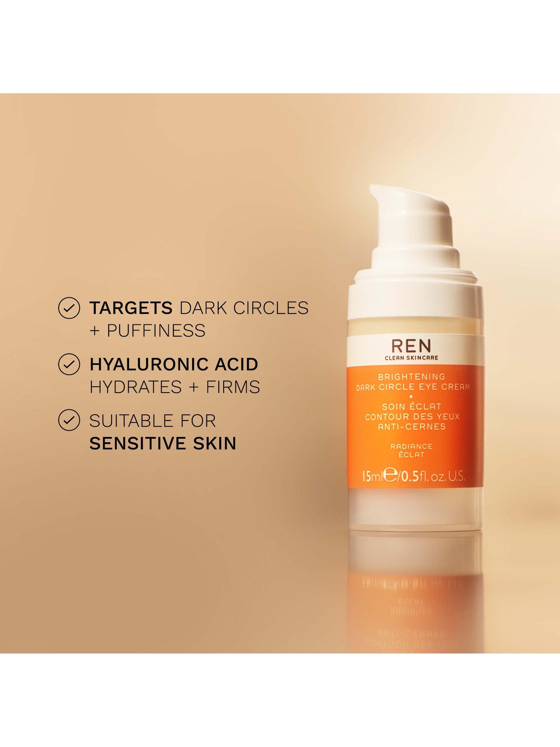 Product image 3 of 8, which shows REN Clean Skincare Radiance Brightening Dark Circle Eye Cream, 15ml