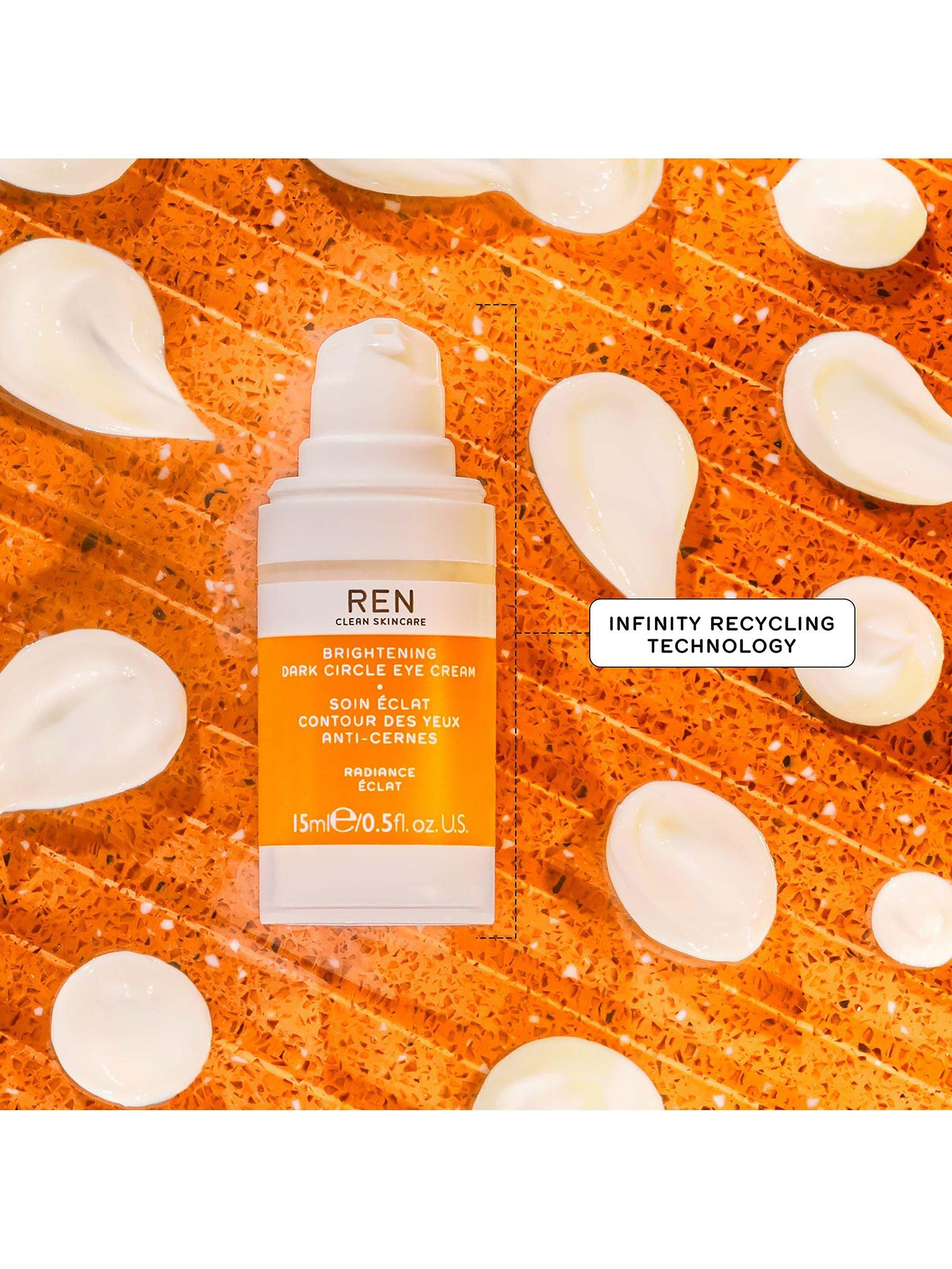Product image 4 of 8, which shows REN Clean Skincare Radiance Brightening Dark Circle Eye Cream, 15ml