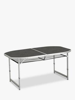 Outwell Hamilton Folding Camping Table, Grey