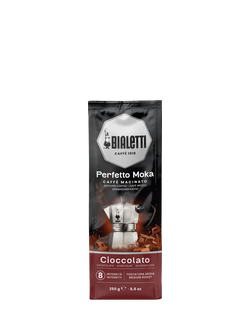 Bialetti Perfetto Moka Chocolate Ground Coffee, 250g, 