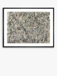 John Lewis Jackson Pollock 'Number 1, 1950 Lavender Mist' Framed Print & Mount, 79 x 99cm, Multi