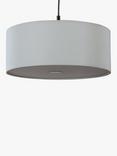 John Lewis Micropleated Diffuser Ceiling Light, White