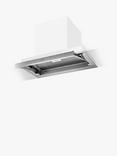 Elica Lever 60cm Built-In Cooker Hood, Stainless Steel