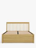 John Lewis Spindle Storage Bed Frame, King Size, Oak