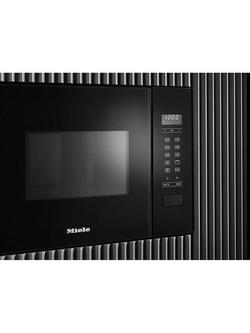 Miele M2234 Built-in Microwave, Black - view 2, Black