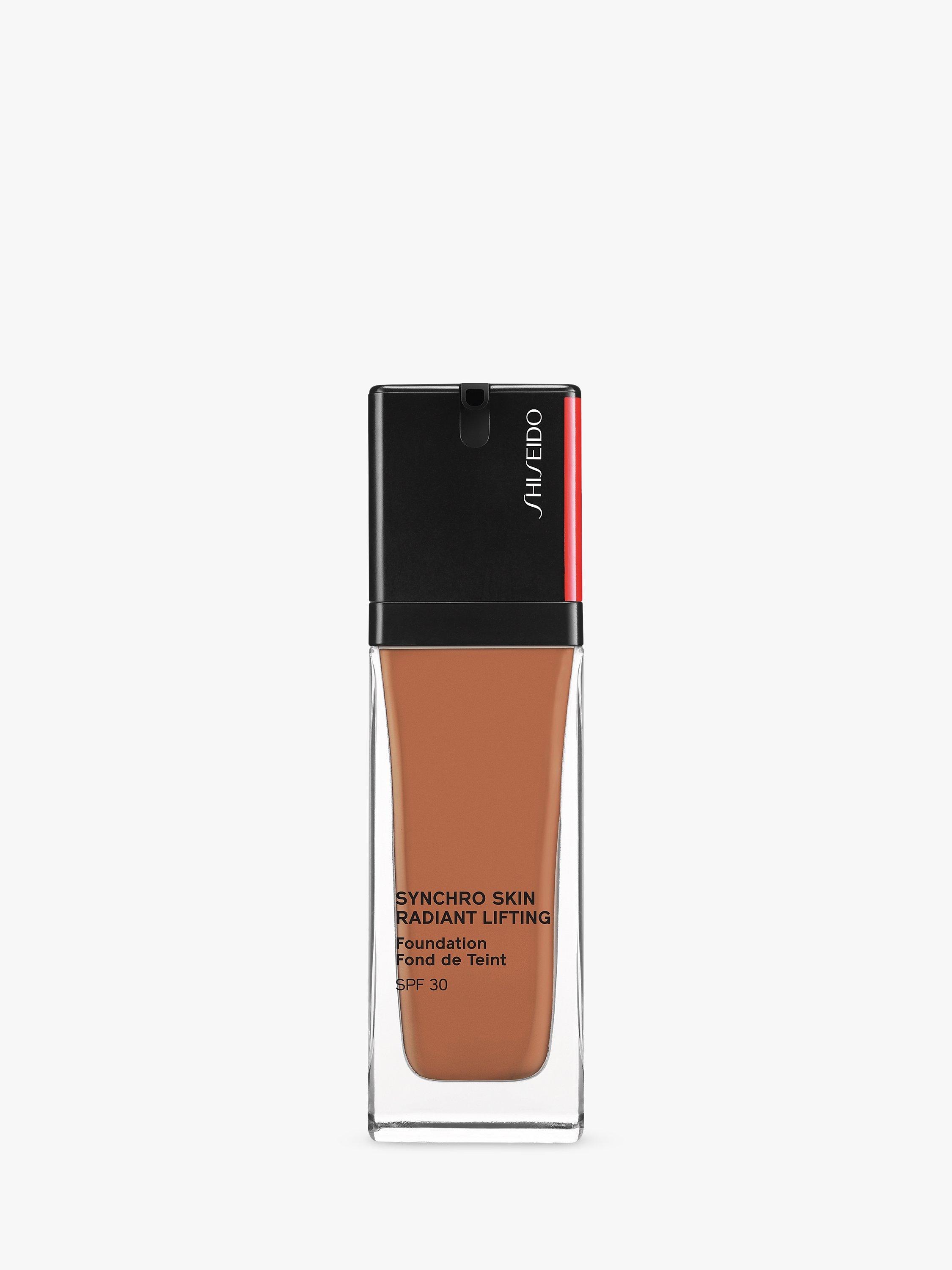 Product image 1 of 7, which shows Shiseido Synchro Skin Radiant Lifting Foundation SPF 30, 450 Copper