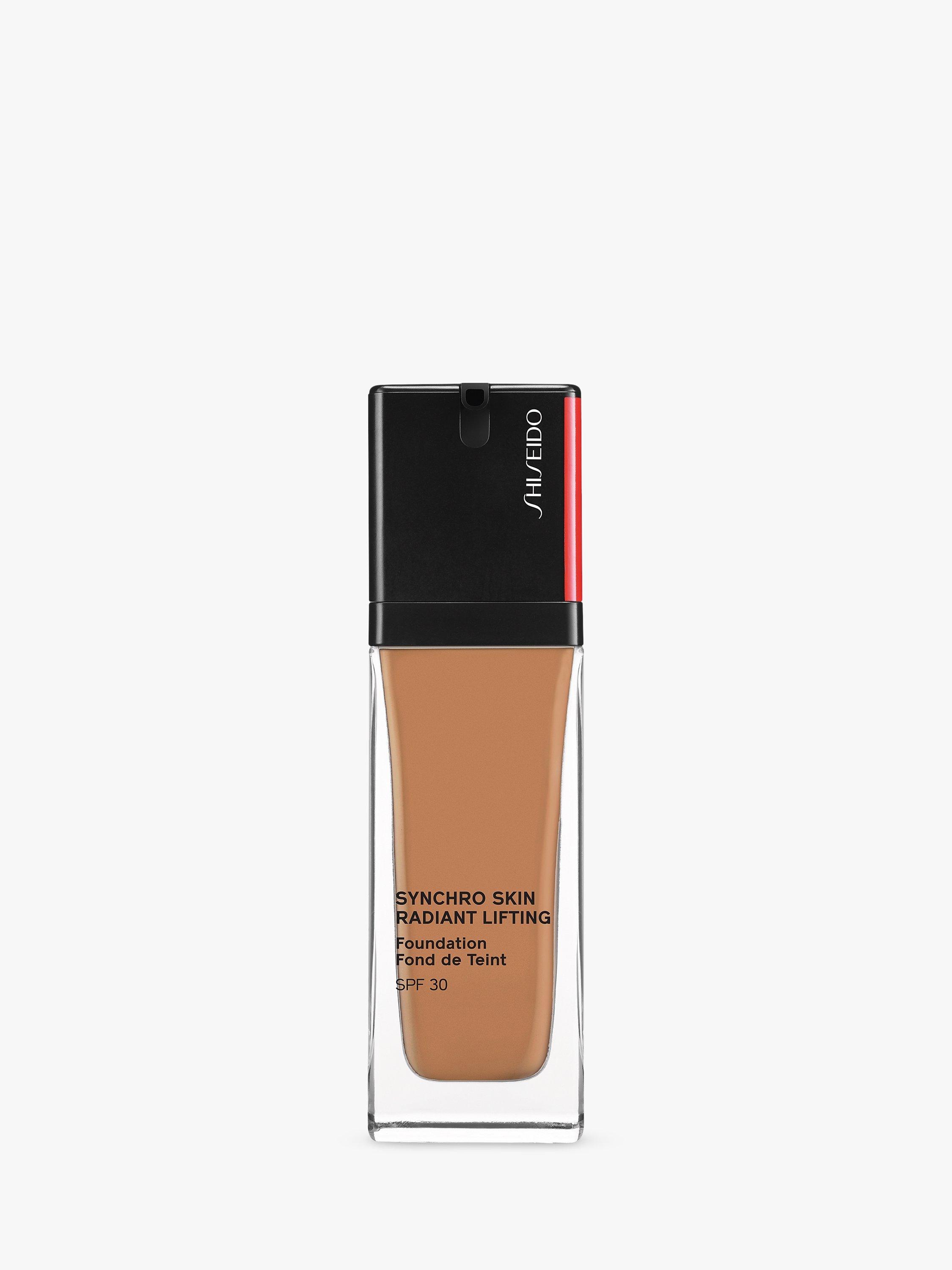 Product image 1 of 7, which shows Shiseido Synchro Skin Radiant Lifting Foundation SPF 30, 410 Sunstone