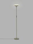 John Lewis Torchiere LED Smart Switch Floor Lamp, Nickel