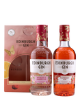 Edinburgh Gin Rhubarb & Ginger Gin and Gooseberry & Elderflower Gin Set, 40cl