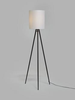 John Lewis Tripod Floor Lamp, Black