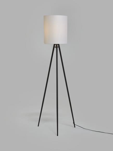 John Lewis Tripod Floor Lamp, Black