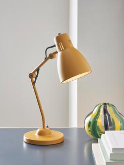 John Lewis Tony Desk Lamp - view 2, Mustard