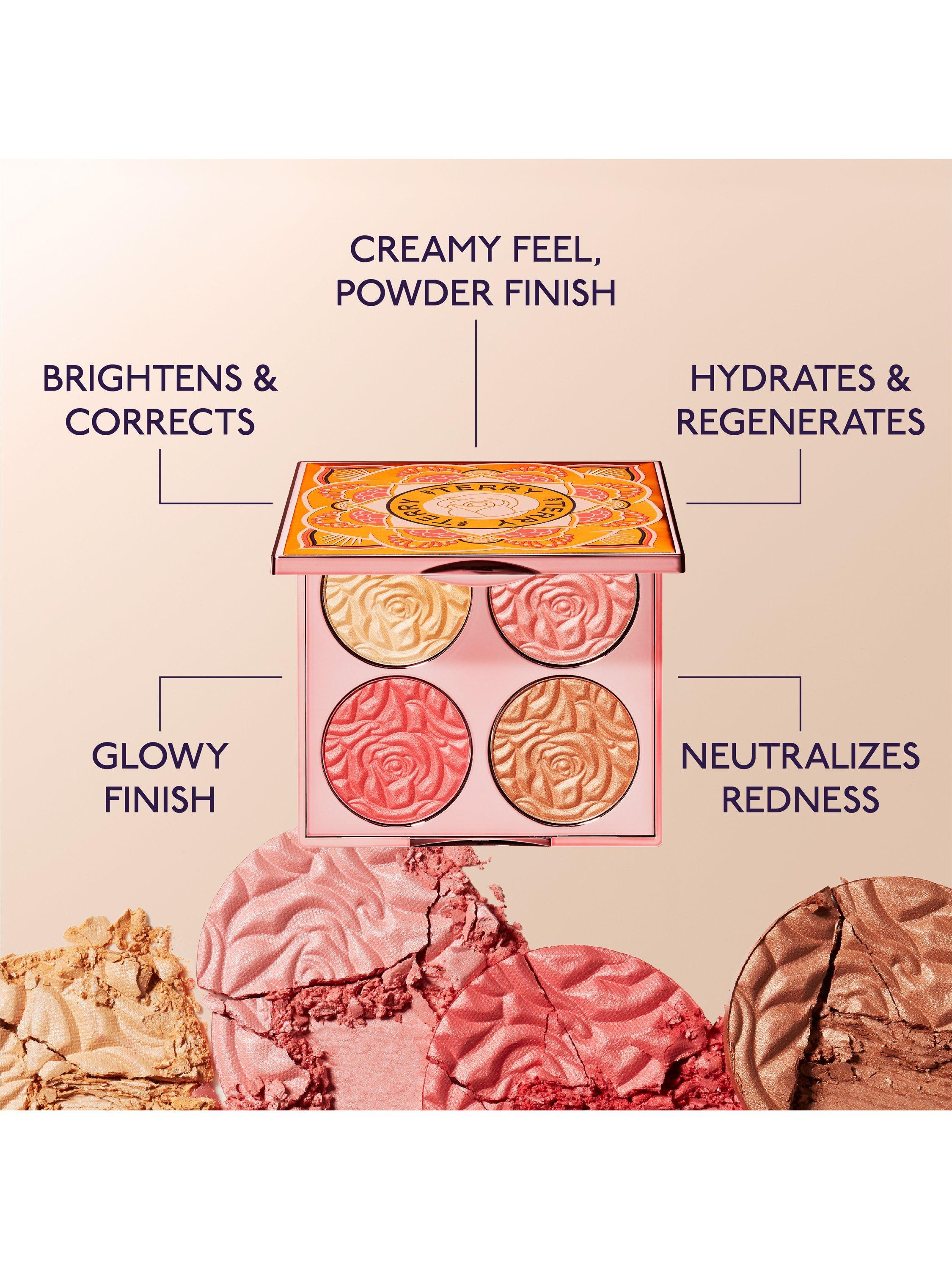 Product image 4 of 5, which shows BY TERRY Brightening CC Palette Illuminating Colour Correcting Powder Palette, Sunny Flash