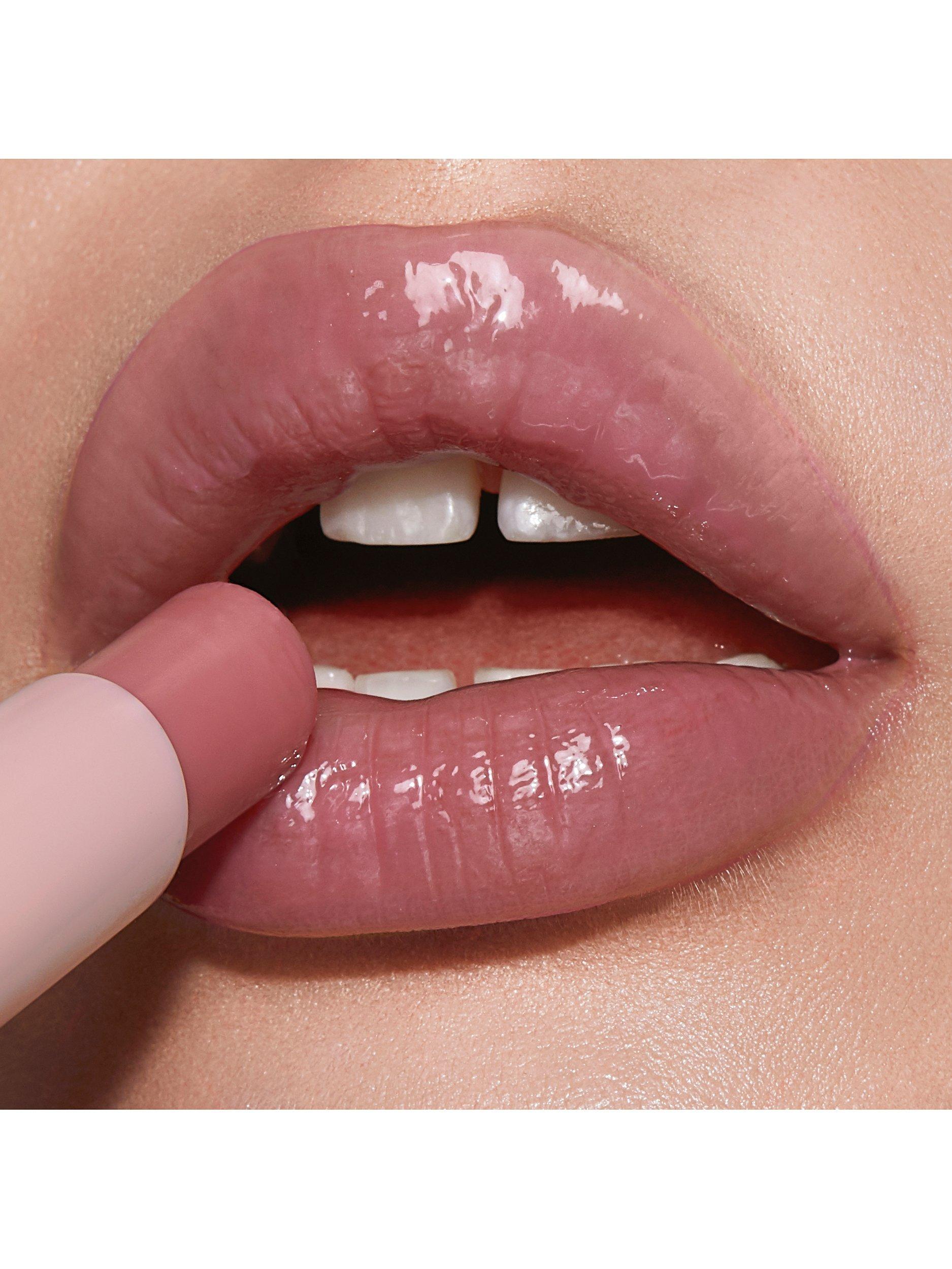 Product image 2 of 5, which shows Charlotte Tilbury Hyaluronic Happikiss Lipstick, Crystal Happikiss