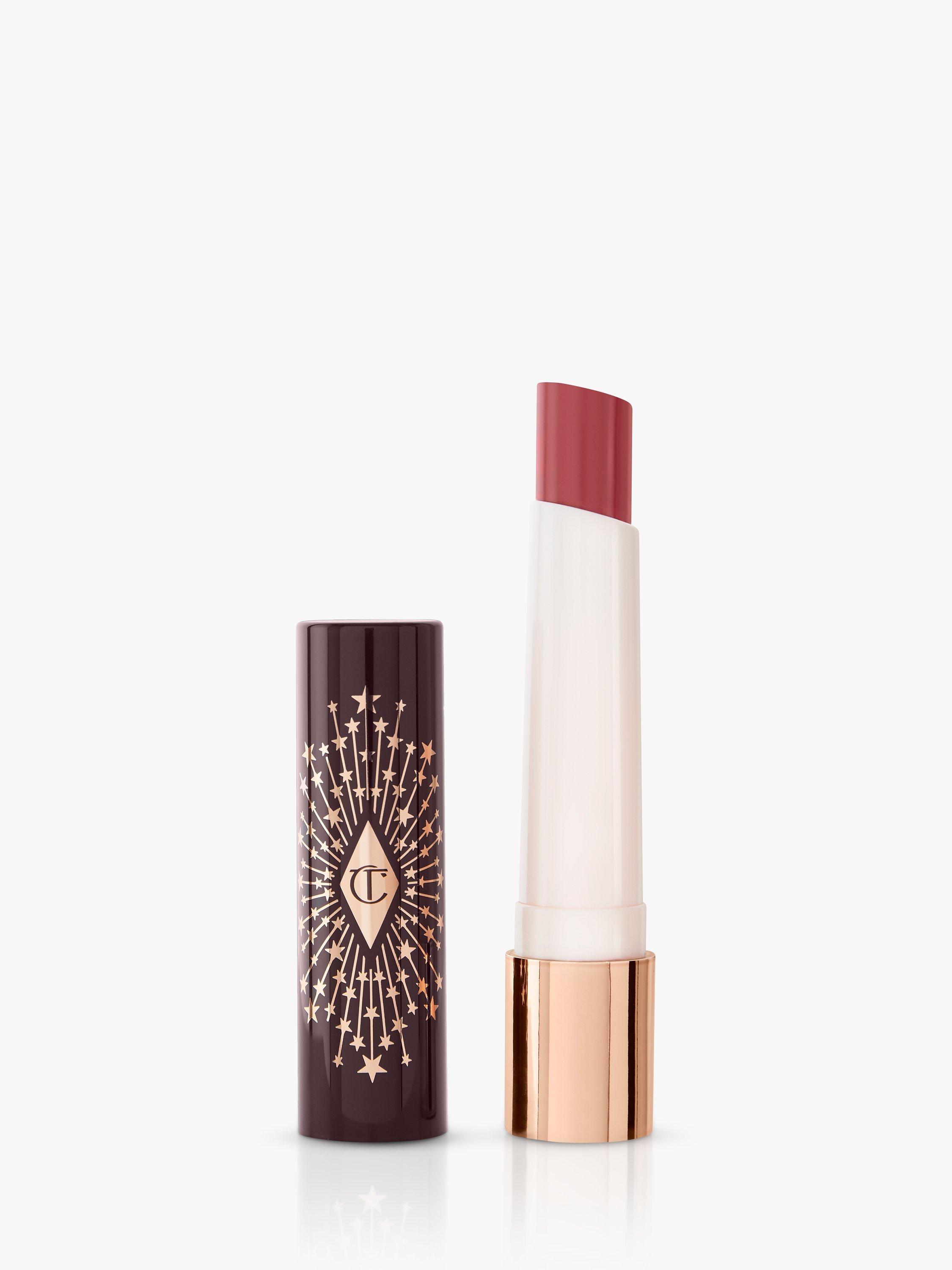 Product image 1 of 6, which shows Charlotte Tilbury Hyaluronic Happikiss Lipstick, Romance Kiss